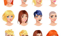 漫画发型大全,百变造型，解锁潮流新篇章